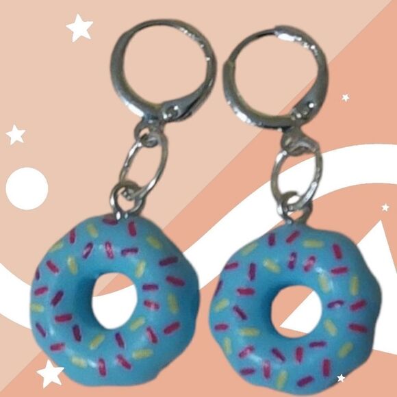 Donut Earrings  - Picture 12 of 12